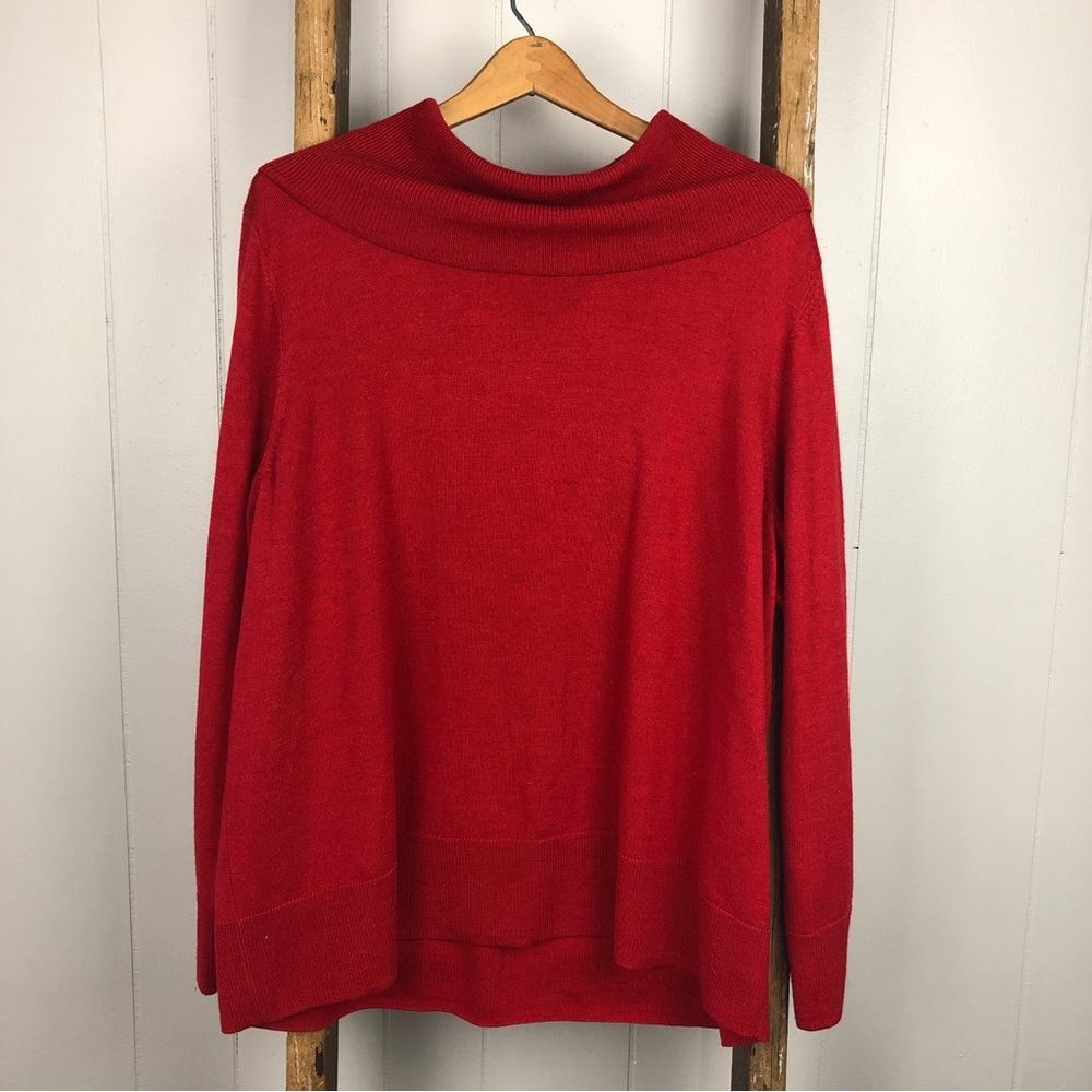 Talbots Merino Wool Cowl Neck Sweater